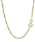 NKlaus 45cm Singapurkette 333 Gelbgold 8 Karat elegante Halskette Breite: 1,8mm Collier 2,3g schwer 9404