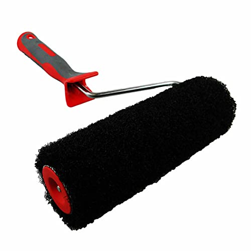 Profi Rollspachtel 250mm zum Verfugen und Fertigstellung, Beschichtungsroller mit 2-Komponenten-Softgriff CT01