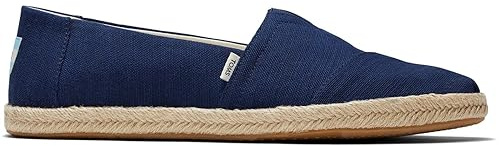 TOMS Herren Alpargata Rope Classic Flacher Slipper, Medium Grey, 42.5 EU