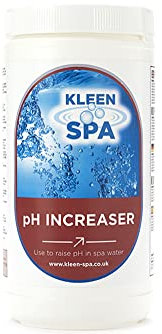 Kleen Spa pH Increaser 1kg for Hot Tubs, Swimming Pools Water Treatment & Spa Chemicals