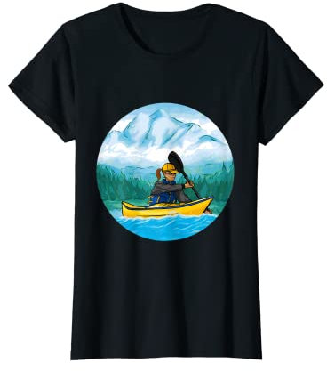 Damen Kanu Wassersport das Kajak T-Shirt