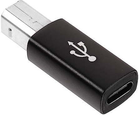 Uonlytech Typ C-zu USB Adapter für Elektronische Klaviere mit Aluminiumlegierung Kompakte Bauweise und Breite Kompatibilität für Mixer und Druckeranschlüsse