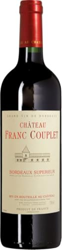 Les Vins de Saint Saturnin Château Franc Couplet Bordeaux Supérieur AC 2020 (1 x 0.750 l)
