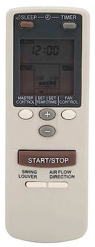 Mando a Distancia Universal para Aire Acondicionado Compatible con Fujitsu AR‑BB1 AR‑AB10 AR‑DB5, Control Remoto de Aire Acondicionado de Material ABS