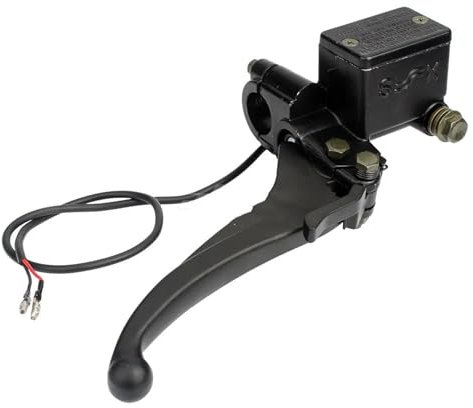 JUANZD Motorrad Links Rechts Brems Pumpe Vorne Master Zylinder Hydraulische Bremshebel for Go Kart Dirt Bike Vier Rad Roller Buggy(Right)