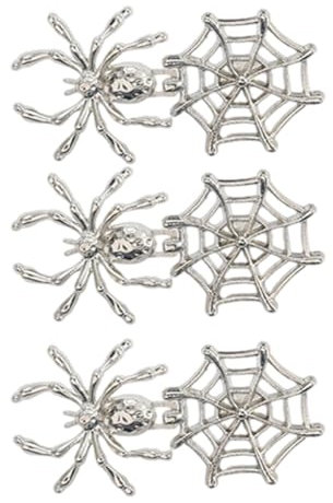 3 Sets abnehmbarer Taillenformer aus Metall, Spinnennetz, Taillenstraffungsclip, Einstellknöpfe für Jeans, Röcke und Freizeitkleidung
