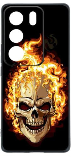 Auotu Hülle Mit Kamera Schutz Soft TPU Silikon Case Etui Tasche Cover für Vivo V29 5G Smartphone (Mode 13)