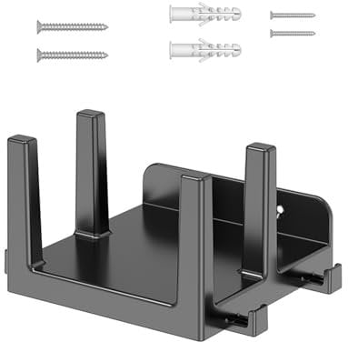 MultiPurpose Wall Mount Bracket For Modems Routers Devices With 45mm Thickness Cable Organization Hooks Bracket