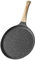 LAPYAPPE Padella Antiaderente con Ergonomico per Uova Pancake e Pizza Compatibile con Gas Elettrica e Induzione