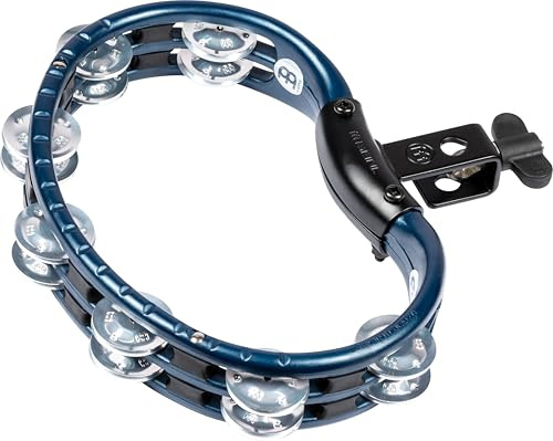 Meinl Tambourine, Aluminum Jingles, Mountable Version, Blue