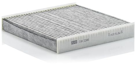 MANN-FILTER CUK 2245 Cabin Air Filter - Pollen Filter with Activated Carbon - for Cars + Transporters | Cuk 2245 suitable for Berlingo Xsara