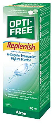 Opti-Free Replenish Soft Contact Lens Solution 300ml