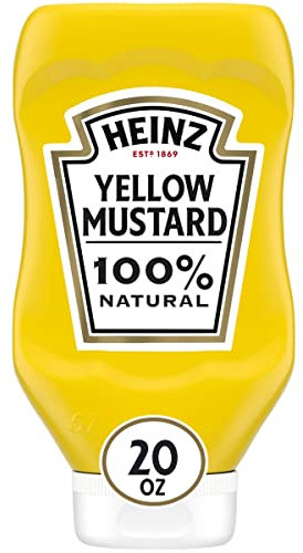 Heinz Gelber Senf, 566 g, 1 Flasche