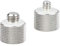 CAMVATE Mic Screw Adapter 1/4-20 Male & 3/8-16 Male to 5/8-27 Female - 1362