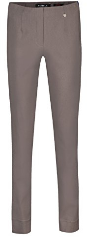 Robell Damen Slim Arbeitshose-Stretchhose, Haselnuss, Gr.- 48
