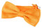DonDon Edle gelb-orange Fliege bzw. Schleife mit Haken - bereits gebunden und verstellbar