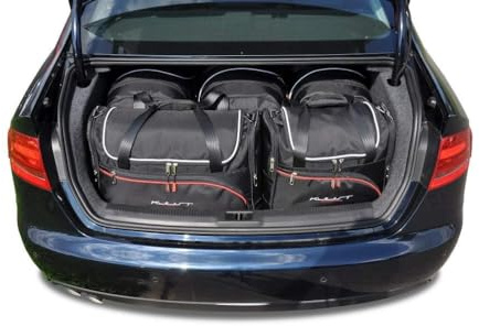 KJUST Kofferraumtaschen 5 stk kompatibel mit AUDI A4 LIMOUSINE B8 2007-2015