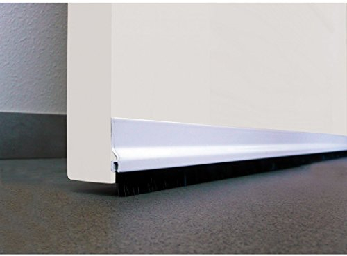 burcasa – Boudin de porte en aluminium 92 cm Blanc
