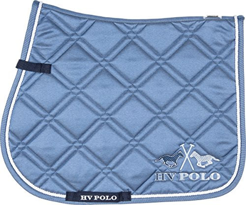 HV Polo Edison Schabracke VS + DR Jeanslook Sommer 2017 (Warmblut DR, denim melange)