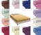 Voice7 Extra Deep Fitted Sheet + Two Pillow Cases FREE - 21 Colors Choice Box Depth 16 inches (40 cm) - Percale Bed Sheets Poly Cotton Fabric (Lilac Double Fitted Sheet + 2 PillowCases)