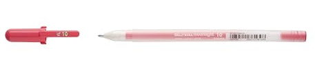 SAKURA Gelly Roll Moonlight 10 - Red Gel Pen - Bright & Vivid Colours - Medium Point 1.0 mm - Smooth Ink Flow