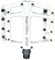 NC-17 Sudpin I S-Pro Aluminium Plattform Pedale | Mountainbike Pedal | BMX Pedal | Präzisionslager + Cr-Mo Achse | inkl. Ersatzpins