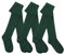 I2I Childrens 3 Pair Girls Tights Back to School Plain Coloured Cotton Rich New, Green - 3 Pairs, 9-10 UK