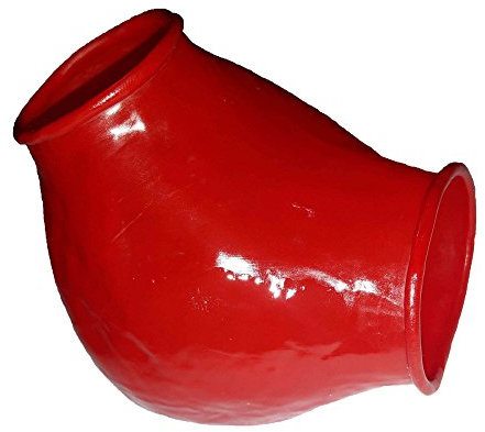 Latex Hoden (Hülle) Kondom in rot von Lequida