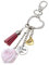 Deesos Trousseau Cadeau de fête des mères, j'aime le coeur de pendentif rose de coeur de maman, meilleur cadeau pour l'anniversaire de maman