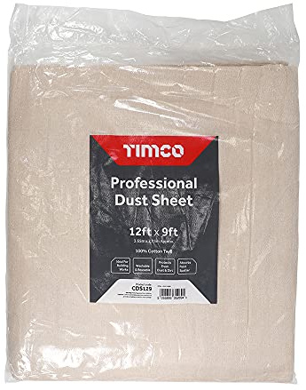 TIMCO Professional Dust Sheet - 12ft x 9ft