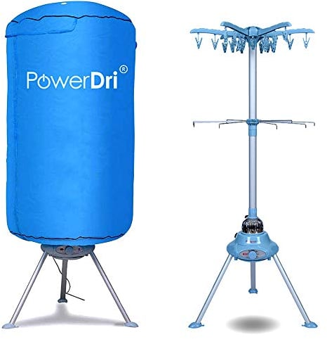 Electric Clothes Dryer 15kg Indoor Wet Laundry Warm Air Drying PowerDri