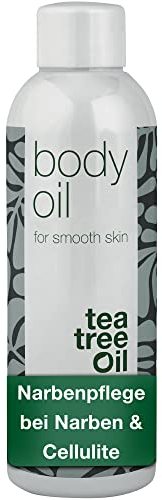 Narbensalbe & Dehnungsstreifen Öl 80 ml by Australian Bodycare - Vegan, mit Teebaumöl - Für Schwangerschaftsstreifen, Cellulite Massage, Narbenverbesserung & trockene Haut