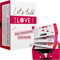 LIFEBOARD Let's Talk Love – Paarspiel – Das beste Fragespiel für Paare und Verliebte – Geschenk für Sie und Ihn – Geschenkidee zum Jahrestag – Glückliche Beziehung – Lifeboard Partner
