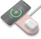 elago MS Station de Charge Duo Compatible avec MagSafe, Station d’Accueil sans Fil 2 en 1 Compatible avec iPhone 13/12 Series, Compatible avec AirPods Pro [Chargeur Non Inclus] (Rose des Sables)