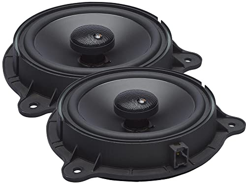 PowerBass OE652-NS 6.5 Direct Fit Coaxial Speakers Nissan OEM Coaxial Speakers 60Wrms 120Wmax Pair