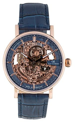 Carl von Zeyten Herren Uhr Armbanduhr Automatik Weitenau CVZ0078RBLS