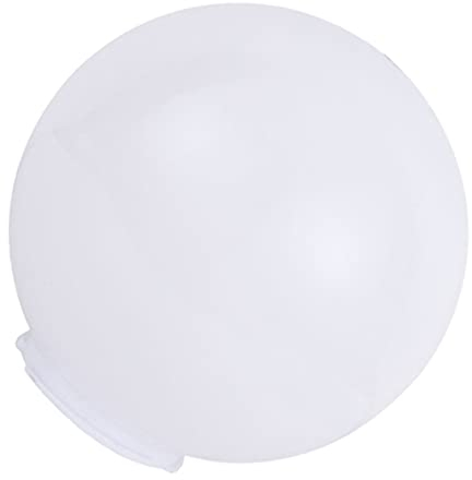 Kichvoe Globe Luminaire Lampadaire Acrylique Globe Abat-Jour en Verre De Remplacement pour Luminaires Globe en Verre Dépoli Abat-Jour Applique Globe-7. 8 Mur Lampe Globe Luminaire