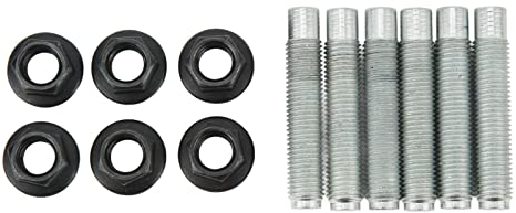 BOROCO Abgaskrümmer-Stehbolzen-Mutter-Kit 800910550 Ersatz Für Subaru Legacy Outback Forester Tribeca