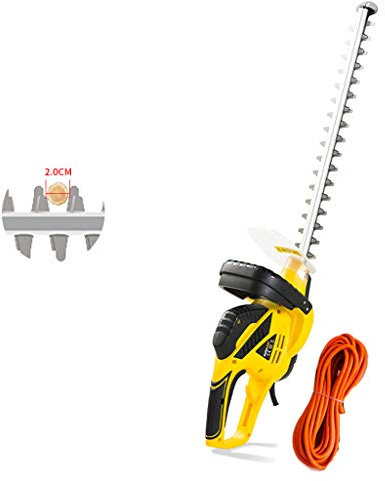 NOOFIE Hedgecutter (Blade Cover, 450 Mm Blade Length, Cutting Diameter 18mm) Electric Hedge Trimmer Garden Pruning Machine Electric (Type A 550W (30m power cord)) (Type B 550W (30m power cord))