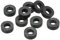 PATIKIL M6 Gomma Rondella Piatta, 10pz 6mm ID 12mm OD 4.5mm Spessore Guarnizione Distanziatore Guarnizione cerchio per Rubinetto Tubo Acqua Tubo Dispositivo Fissaggio Bullone, Nero