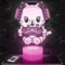 Lampe Chat Gamer deco chambre garçon Lampe 3D Chat Gamer objet Gaming Gamer Jeux video idée cadeau décoration lumière tamisée veilleuse deco bureau. Idée Cadeau Noel adolescent original
