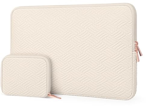 ARVOK Laptop Sleeve for MacBook Air 15 inch MacBook Pro 16 inch, Dell XPS 15 Plus, 15 inch MacBook Pro A1990 A1707, Water-Resistant Laptop Case Leather Case for HP/Dell/Lenovo/Asus/Acer/Samsung