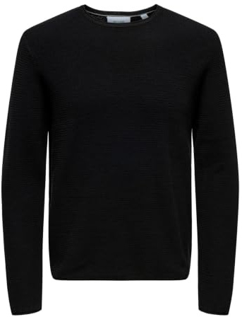 Only & Sons Herren Onseric Reg 12 Struc Crew Knit Strickpullover (1er Pack)