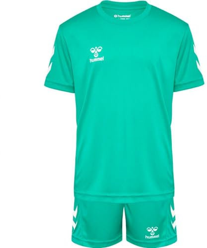 hummel Trikot Set Kids Weiß Gruen, 8 (128) Kinder