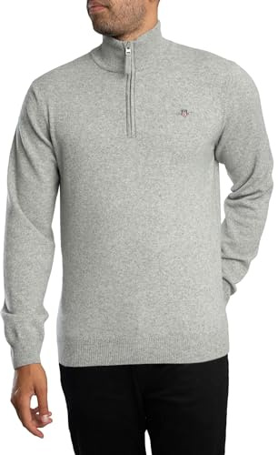 Superfine Lambswool Half Zip