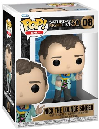 Funko Pop! TV: SNL 50th - Nick The Lounge Singer - Saturday Night Live - Figura de Vinilo Coleccionable - Idea de Regalo- Mercancia Oficial - Juguetes para Niños y Adultos - TV Fans