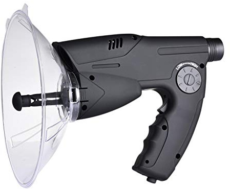 Bionic Vogelhörgerät, 1200 m, Fernrohr für Vögel, 8 x monokulares Fernparabolmikrofon, Naturbeobachtung, Hören, Camping-Werkzeuge für Kinder und Erwachsene