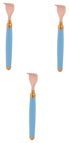 MAGICLULU 3 Piezas cosquillas herramienta para aliviar la picazón masajeador automático extensible the peleón rascador sin espalda rascador espalda para personas mayores Mano