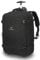 Hynes Eagle 42L Trolley Rucksack Reisetasche mit Rollen Handgepäck Handgepäckkoffer für Reisen und Business 17 Zoll 54x35x23cm Schwarz