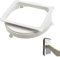 Adaptador de manguera de escape de aire acondicionado de 5.9 pulgadas, adaptador de interfaz del conducto de la manguera de escape de la unidad de la unidad de aire acondicionado portátil (cuadrado)